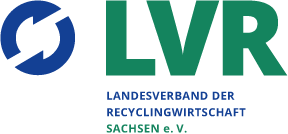 Logo des Landesverband der Recyclingwirtschaft Sachsen e.V. (LVR)